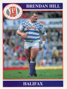 1991 Merlin Rugby League #38 Brendan Hill Front